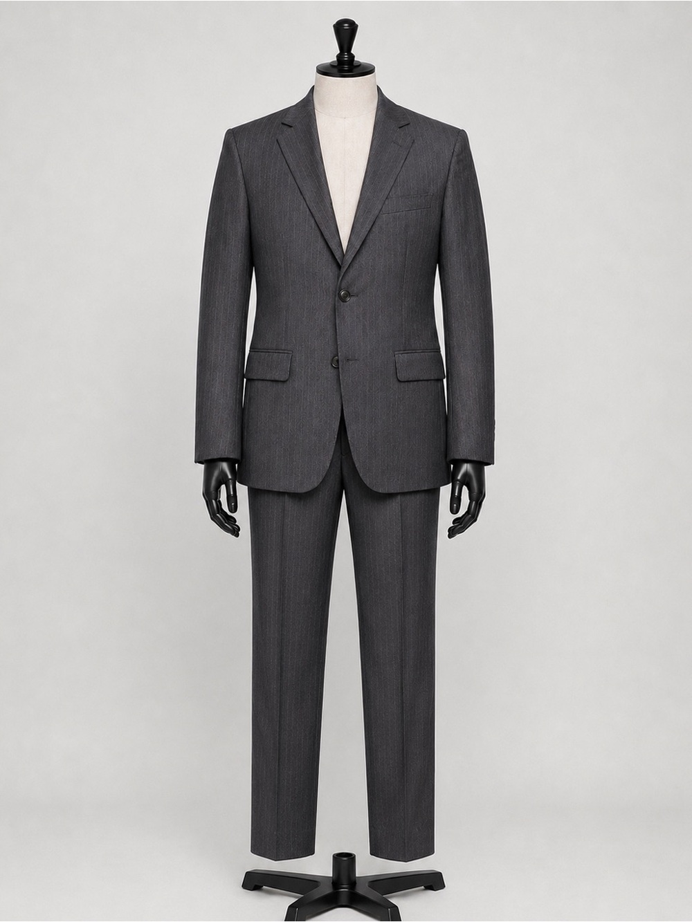 Jivago Charcoal Gray Two-Piece Men's Suit